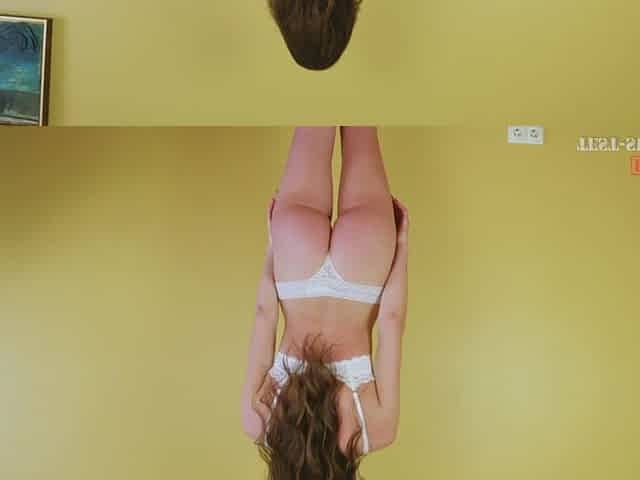 Sascha Young Pretty Fitness Trainer in a Nude Video Casting Interview