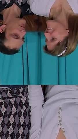 Ugly mature couple fucking sucking...cum on tits