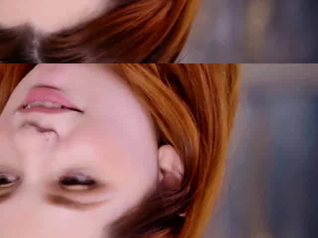 Curvy redhead seduces roommate for passionate screwing