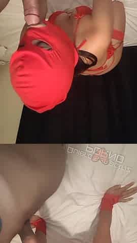 Dressed in Red. and a Professional Blowjob Artist.