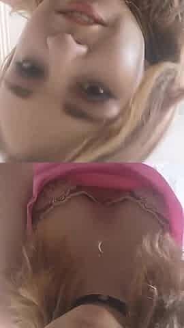 Gentle homemade striptease and wild masturbation. Close-up