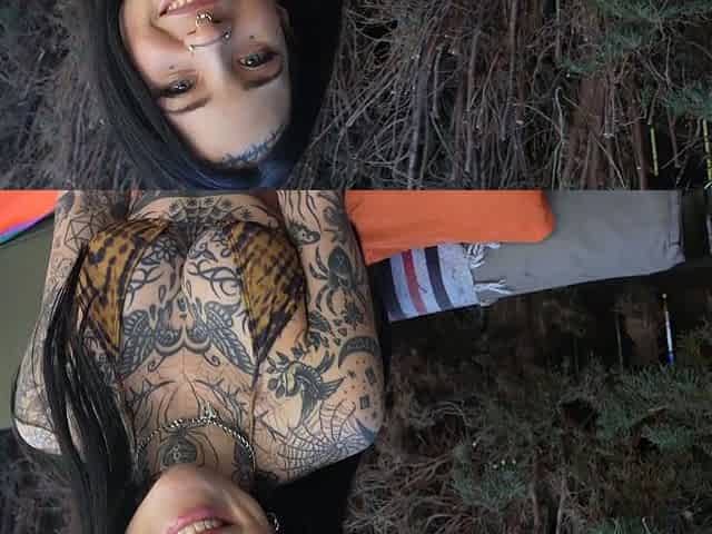 Awlivv Tattooed MILF Deepthroats Before Cowgirl Sex