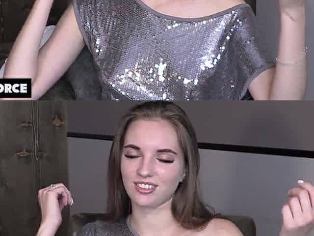Obedient Ukrainian Teen Likes it COARSE - Vika Lita