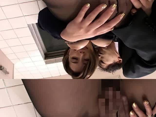 Big boobed busty girl make this self shot video
