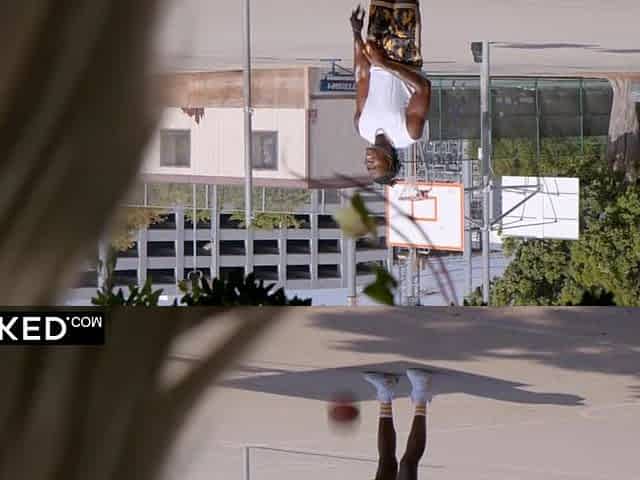 BLACKED This white hottie just hangs out at the court expecting for BBC