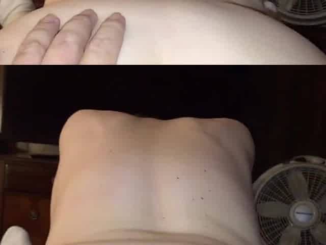 Reverse cowgirl with anal play
