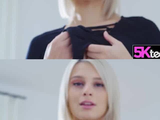 5KTEENS Christy White Lovingly Services Large Schlong