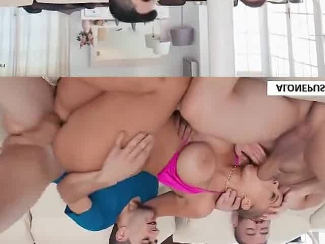 Double Penetration Frenzy #3 - Anal Threesome With Hot Milfs