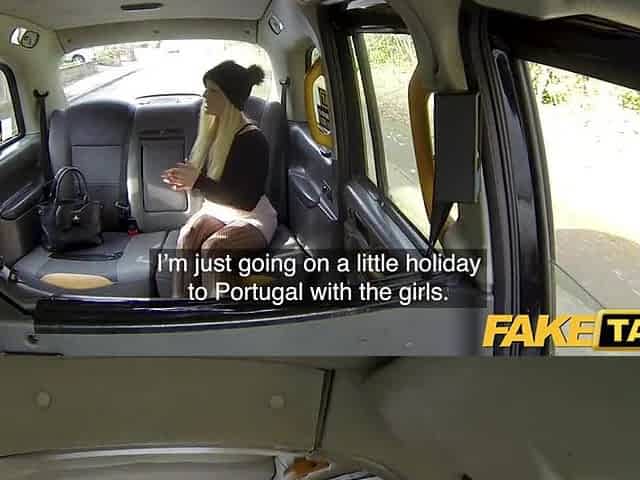 Fake Taxi Hot blonde loves to give rimjobs