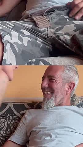 Accidental Blowjob in the Morning - Deep Throat, I Cum in His Mouth, I Can't Take It Anymore, How Good He Sucks