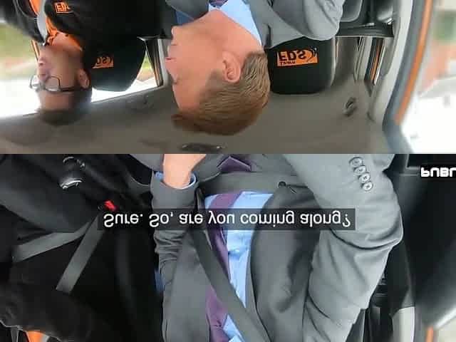 Public Euro Riding Boss Cock On Front Seat