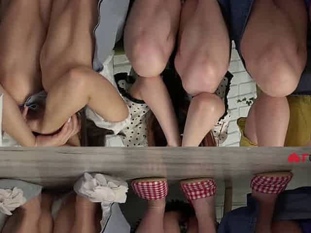 *ASIAN DOUBLES X THREE - SWEET BUTTER BUNS #337 + TEAM SPIRIT/18 YEARS OLD PUSSY **** SERIES #4T567UY