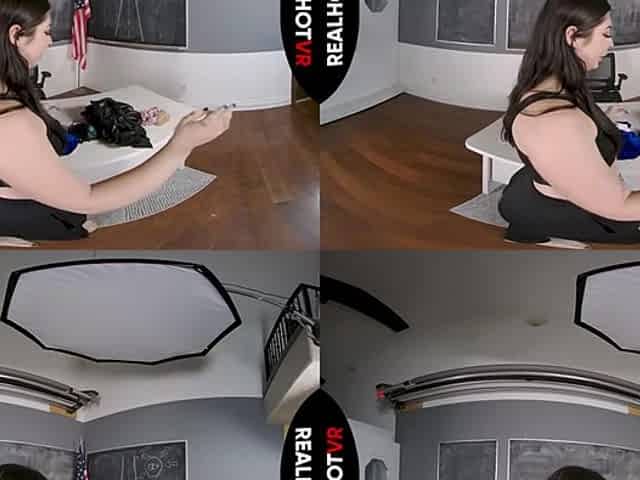 My Sexy Lingerie & Hot Schoolgirl Outfits Will Make You Cum Fast - RealHotVR