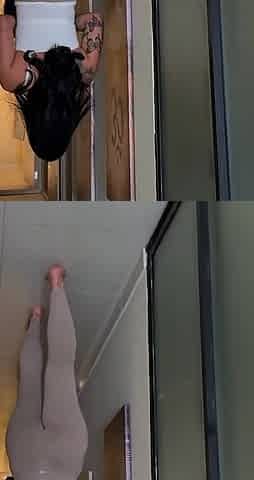 MILF - My Sexy Stepmom Caught Me Peeking at Her and She Gives Me a Real Sex Lesson