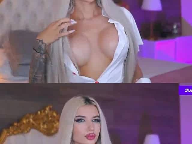 Large Titty Golden-haired Soaked Jessye 13