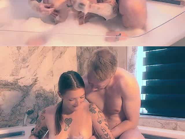 Washroom Sex and Golden Shower for British Hottie