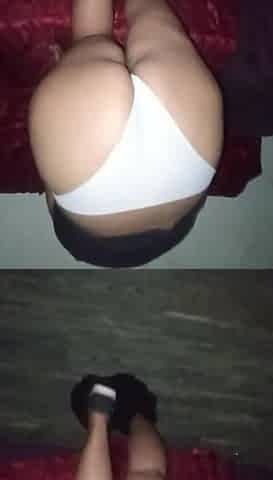 Bust My Stepniece's Ass in White Panties