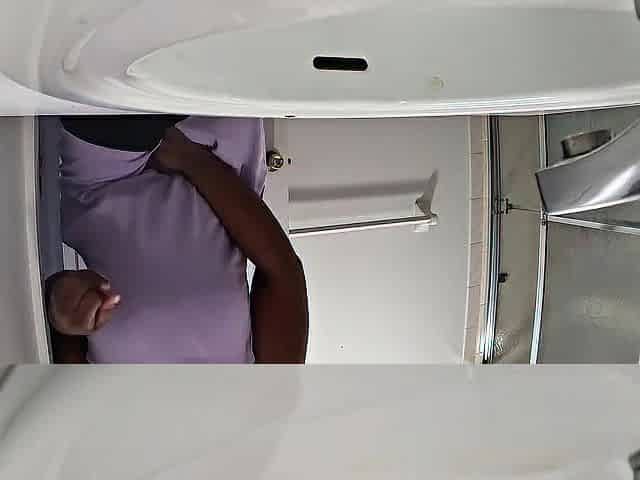 Desperately Pissing in the sink