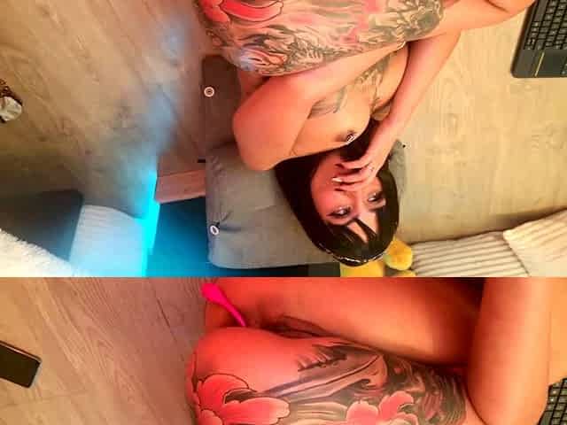 Hottest brunette solo webcam masturbation 2