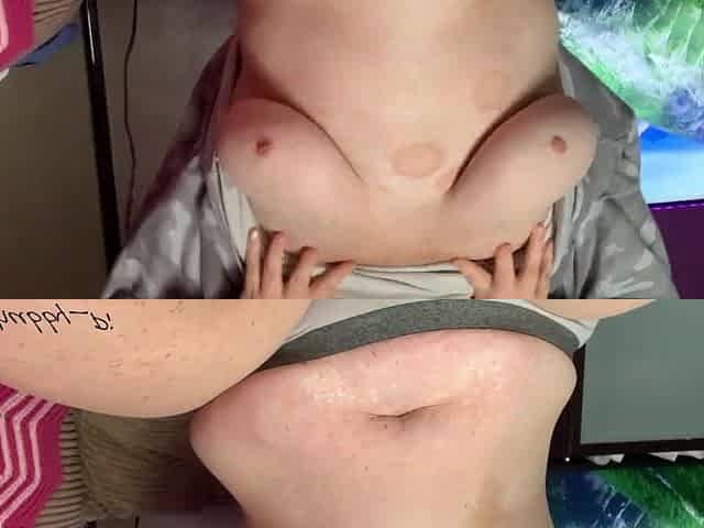 Chunky Freckles Teases her bulky Vagina