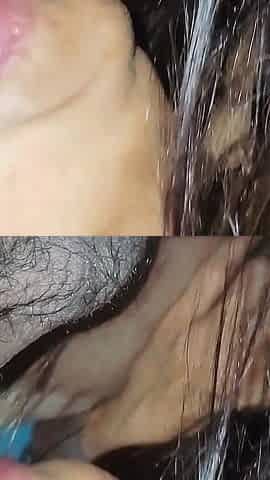 MILF Sucks Her Husband's Soul with Her Hot Deep Throat