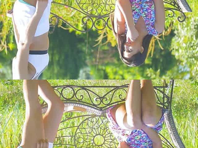 Henessy's Outdoor Lesbian Play Fuels Russian Sensual Heat