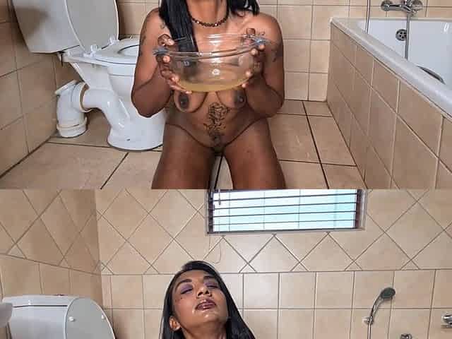 Indian Trash Wants to Serve White Cock, Pussy Play, Watersports
