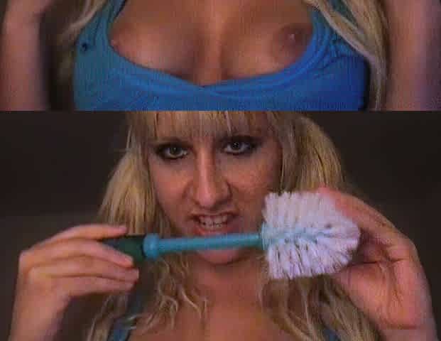 Puffy peach blondes solo toy action