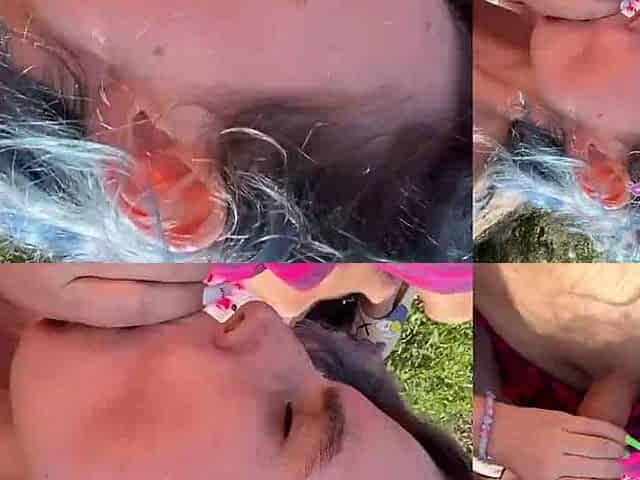 Saucy Beach Babe Gets Creampied After Public Blowjob - astounding hardcore porn!