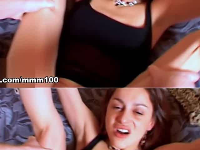 Very wild anal fuck with Djamy, a very skinny Arab MILF - MMM100