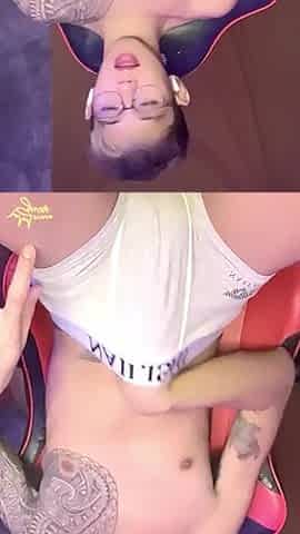 Prince Yves Teasing and Masturbating until This chab Cums