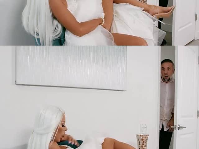 Busty babe Courtney Taylor spreads her legs to ride a fat dick