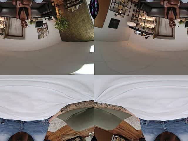 Swap Ebony Domme From Africa Titjob & Riding Large Dick When Called to Study - 360 Sexy VR Porn