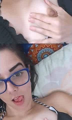Girls Out West Amateur double toy masturbation