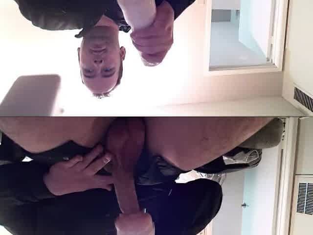 Large Olive Organ Stretches Toy with Palpitating Girth As Breasty Pornstar Groans
