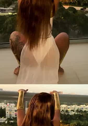 Puertorican Lexy Gets Fucked On The Balcony