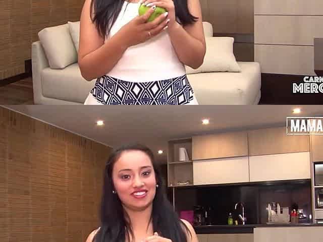 Brunette hair Latin babe Milena Alvarez Has Her Powerful Snatch Drilled - CARNE DEL MERCADO