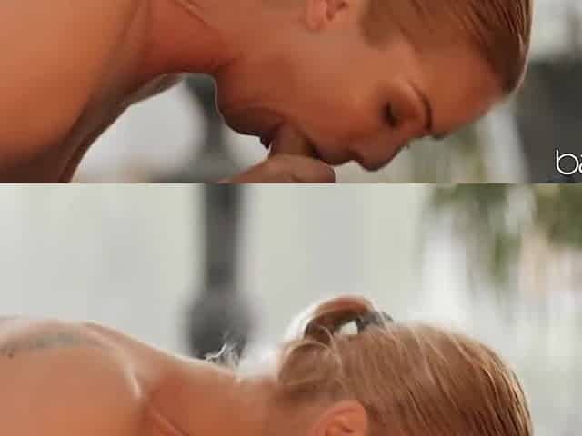Horny Porn Clip With Cherry Kiss