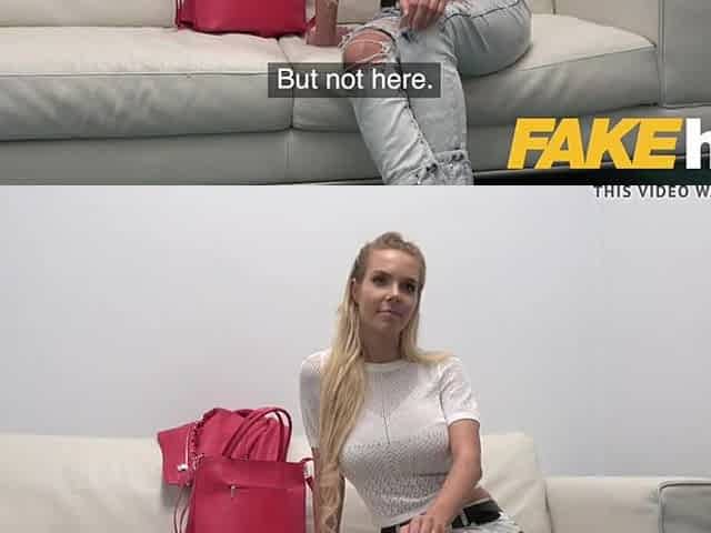 Fake Agent Breasty czech sweetheart likes fingering and screwing