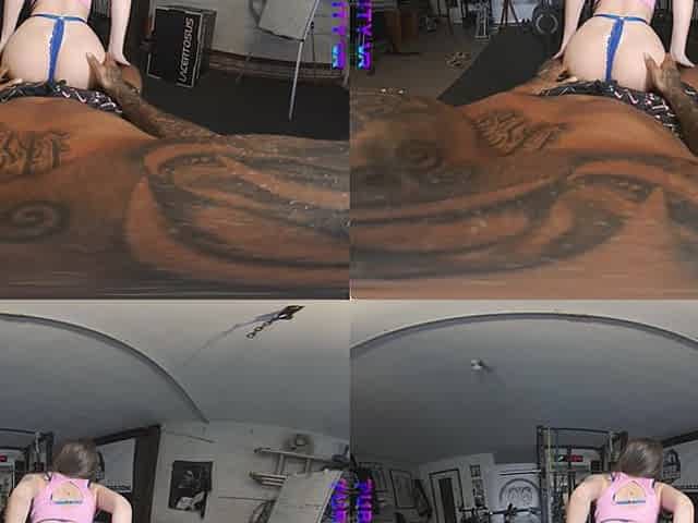 PURITYVR Sex in the gym with Dahlia