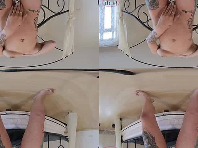 Danique Plays With Her Dildo - Big Tits Blonde Babe Solo Masturbation 3D Porn VR