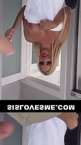 Big Ass Stepsister Agrees to Share a Bed with Her Horny Stepbro