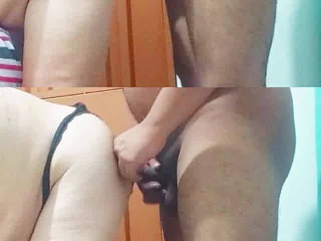 Beautiful Big White Ass of My 70 Year Old Stepmom Fucked