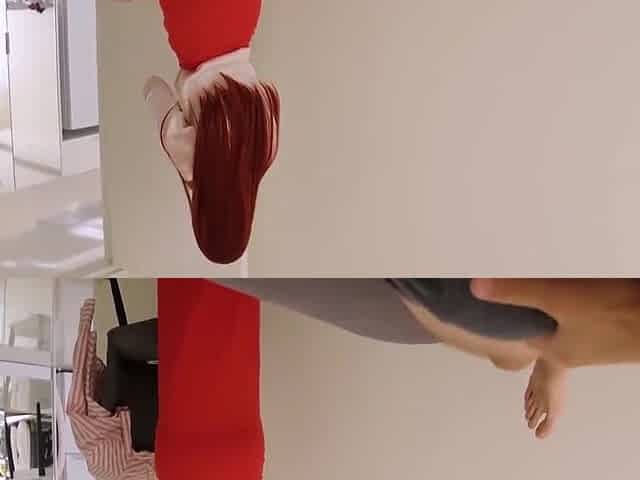 Strict Stepmom Caught My Boner And Made Me Cum Quick Before Work