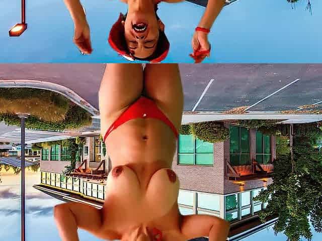 STRIPPING AND MASTURBATING IN THE PARKING WITH AGARABAS AND OLPR