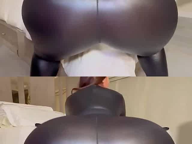 bootylicious leather purring