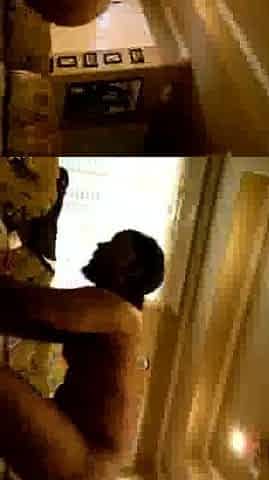 Hubby films as he lets his blonde wife try some BBC pp