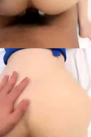 Cute amateur teens doggystyling booty pov
