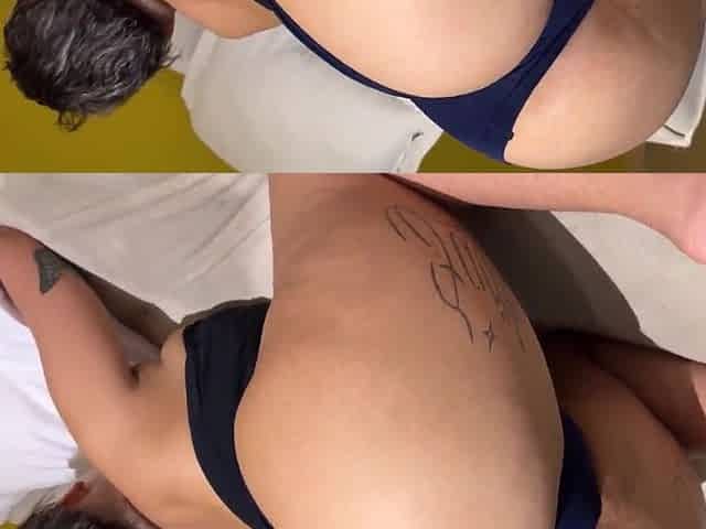 Her bubble butt is something I would love to always look at