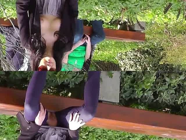 Bianca Helen public masturbation